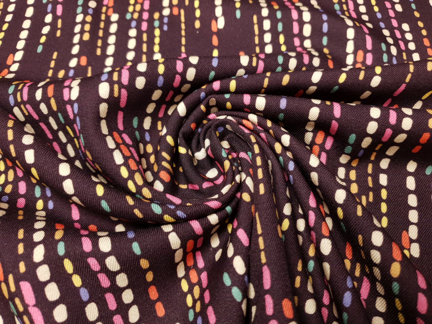 Jasna bordeaux/sand/bunt