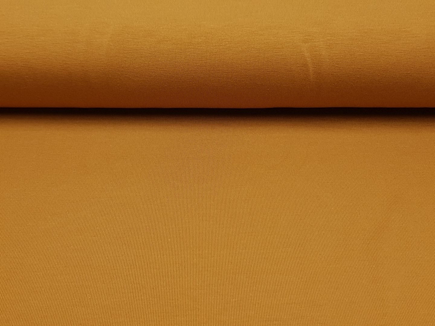 Baumwolljersey uni caramel