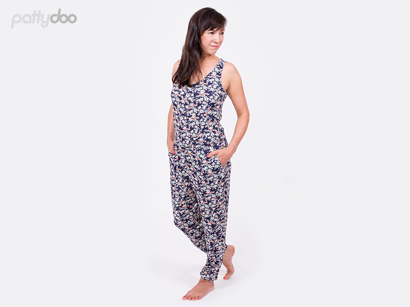 Jogginghose Roxie Damen Papierschnittmuster