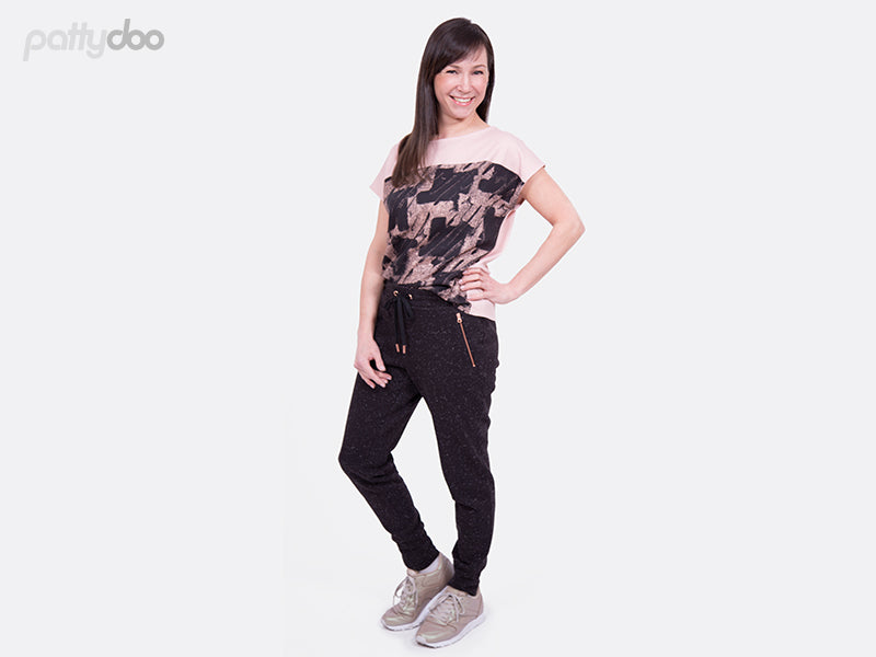 Jogginghose Roxie Damen Papierschnittmuster