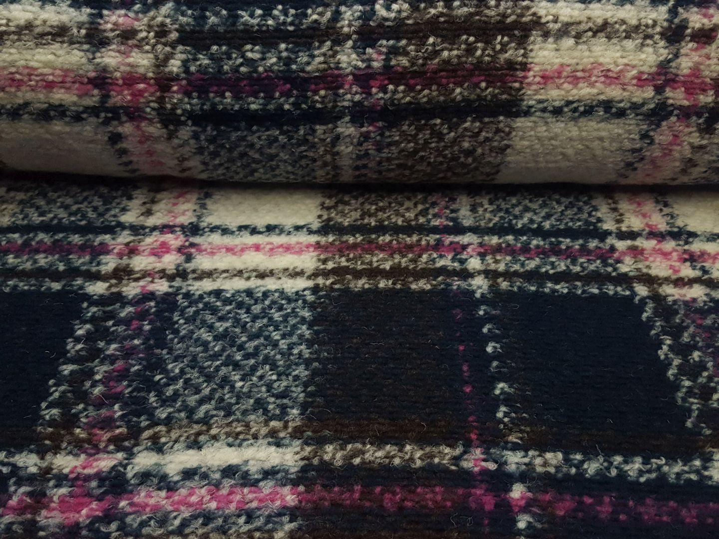 Kelly offwhite/petrol/pink