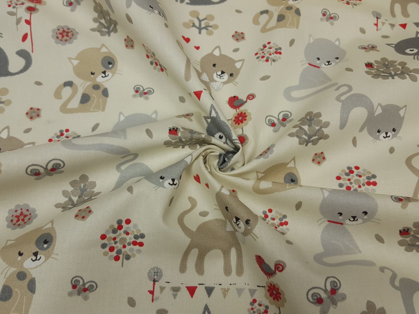Kittens creme/beige/grau