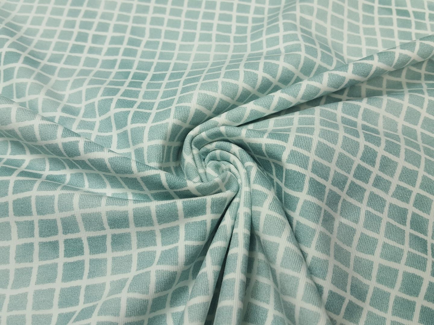 Kitty Plaid eisblau/offwhite