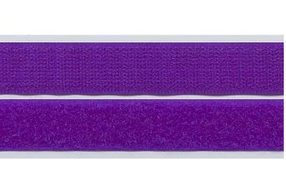 Klettband 20mm breit, violett