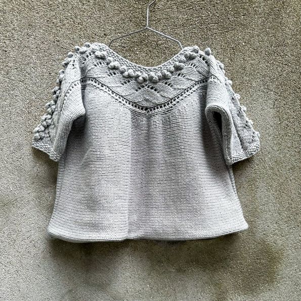 Knitting for Olive - Blueberry Blouse Kinder
