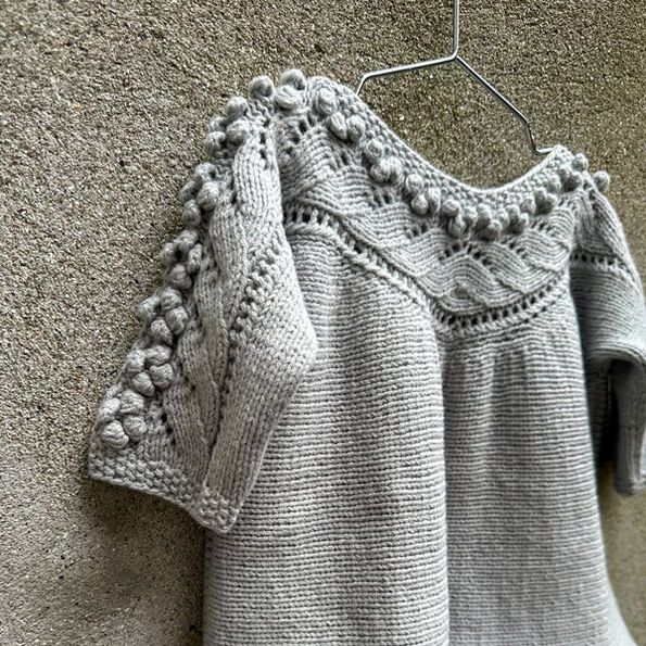 Knitting for Olive - Blueberry Blouse Kinder