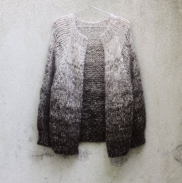 Strickanleitung Knitting for Olive - Color Rain Cardigan Damen