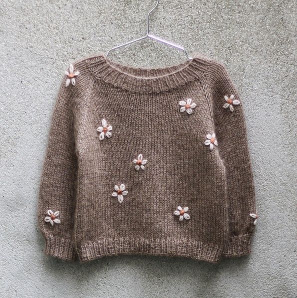 Strickanleitung Knitting for Olive - Daisy Sweater Kinder