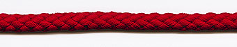 geflochtene Kordel 9mm rot