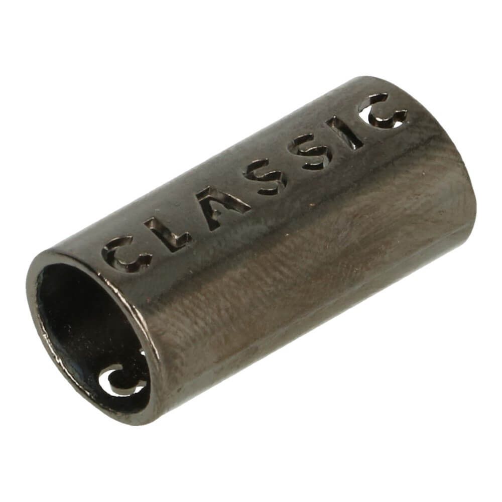 Kordelenden Metall 8mm altnickel