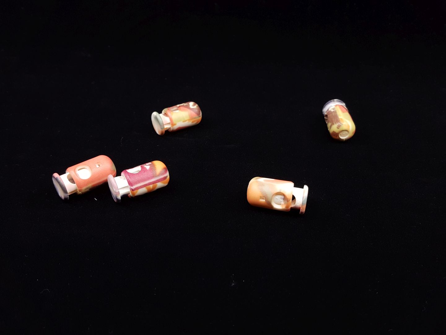 Kordelstopper 3mm bunt