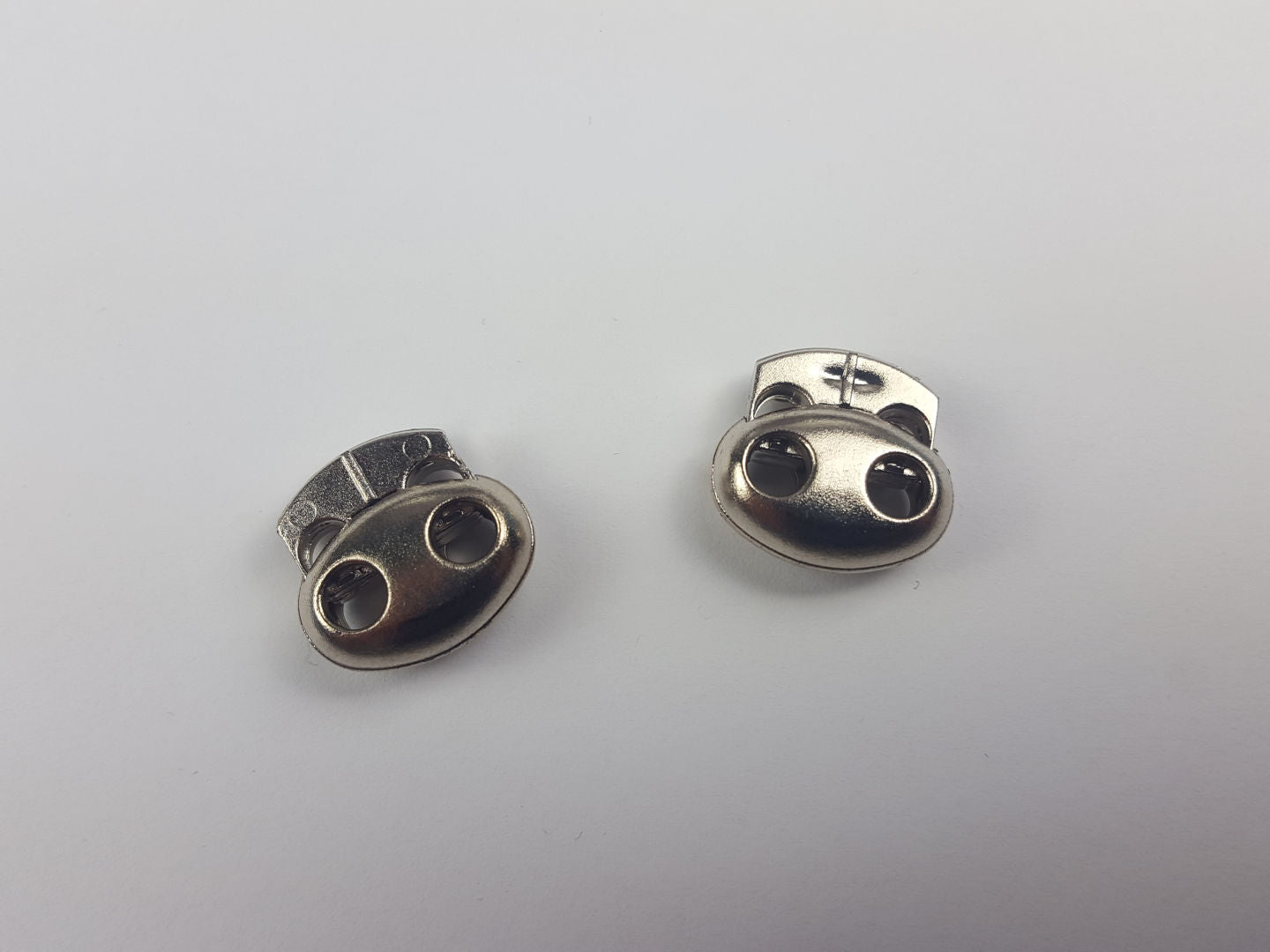 Kordelstopper klein mit 2 Löchern für Kordeln bis 5mm