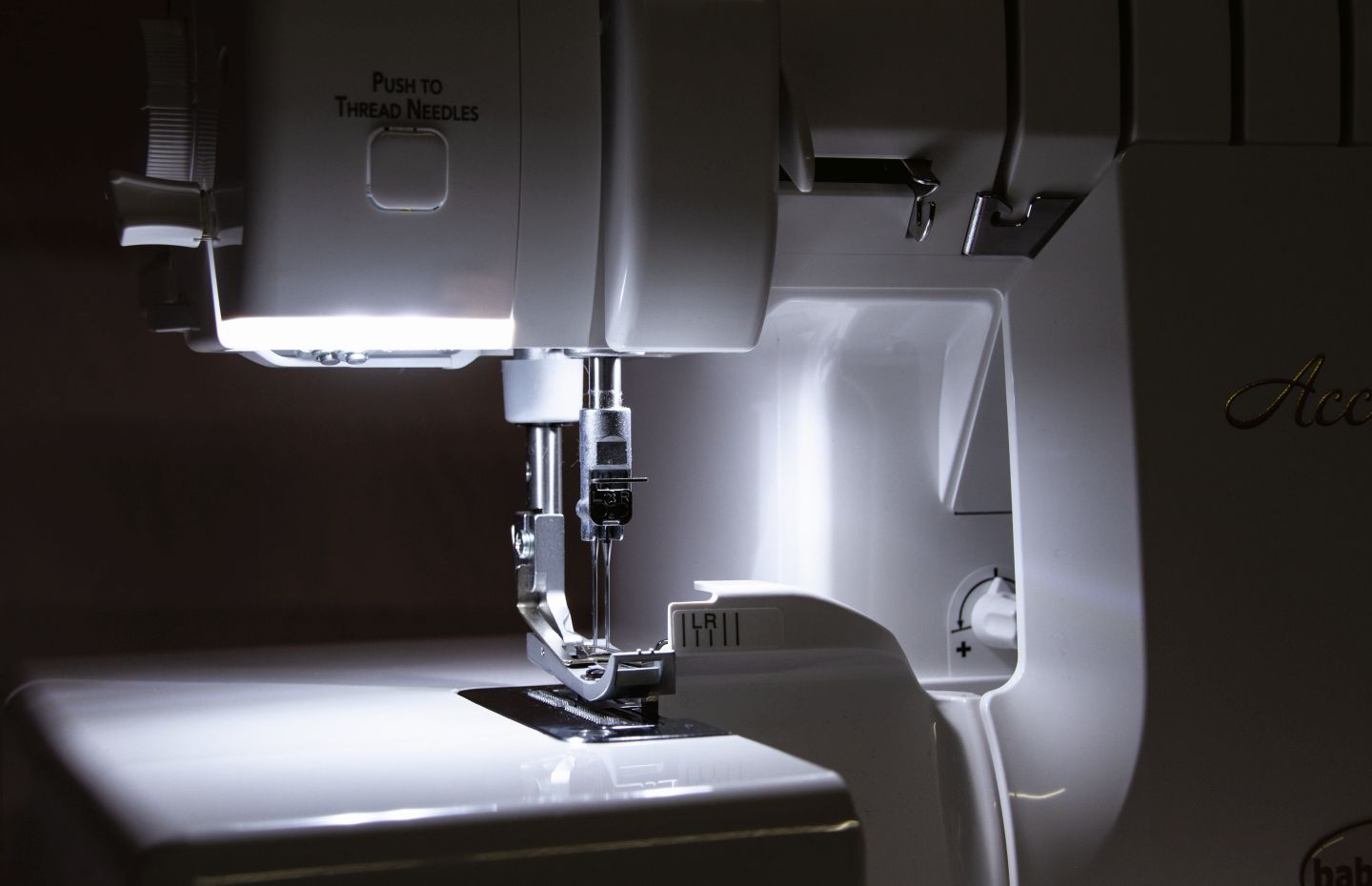 Baby Lock Acclaim perfekte LED Beleuchtung