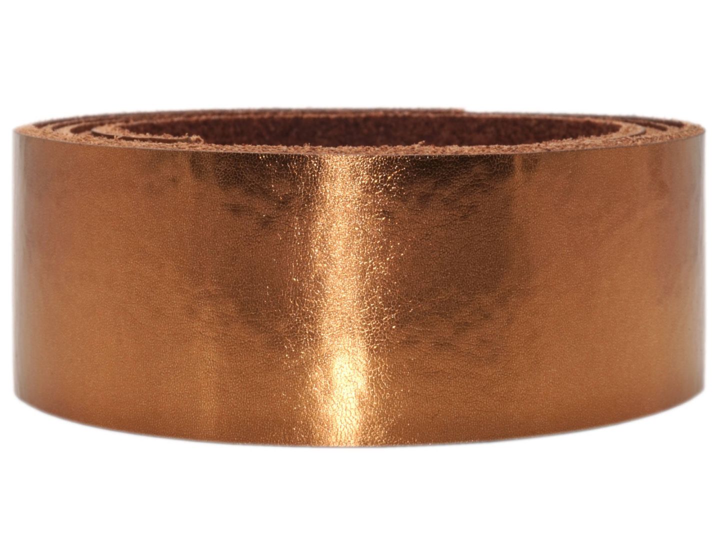 Lederriemen Metallic 2