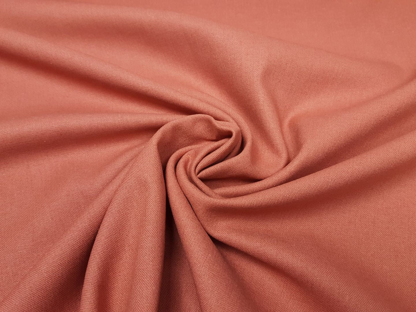 Leinen/Baumwolle dusty salmon