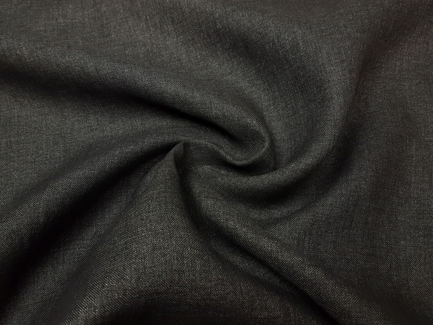 Leinen schwarz/melange