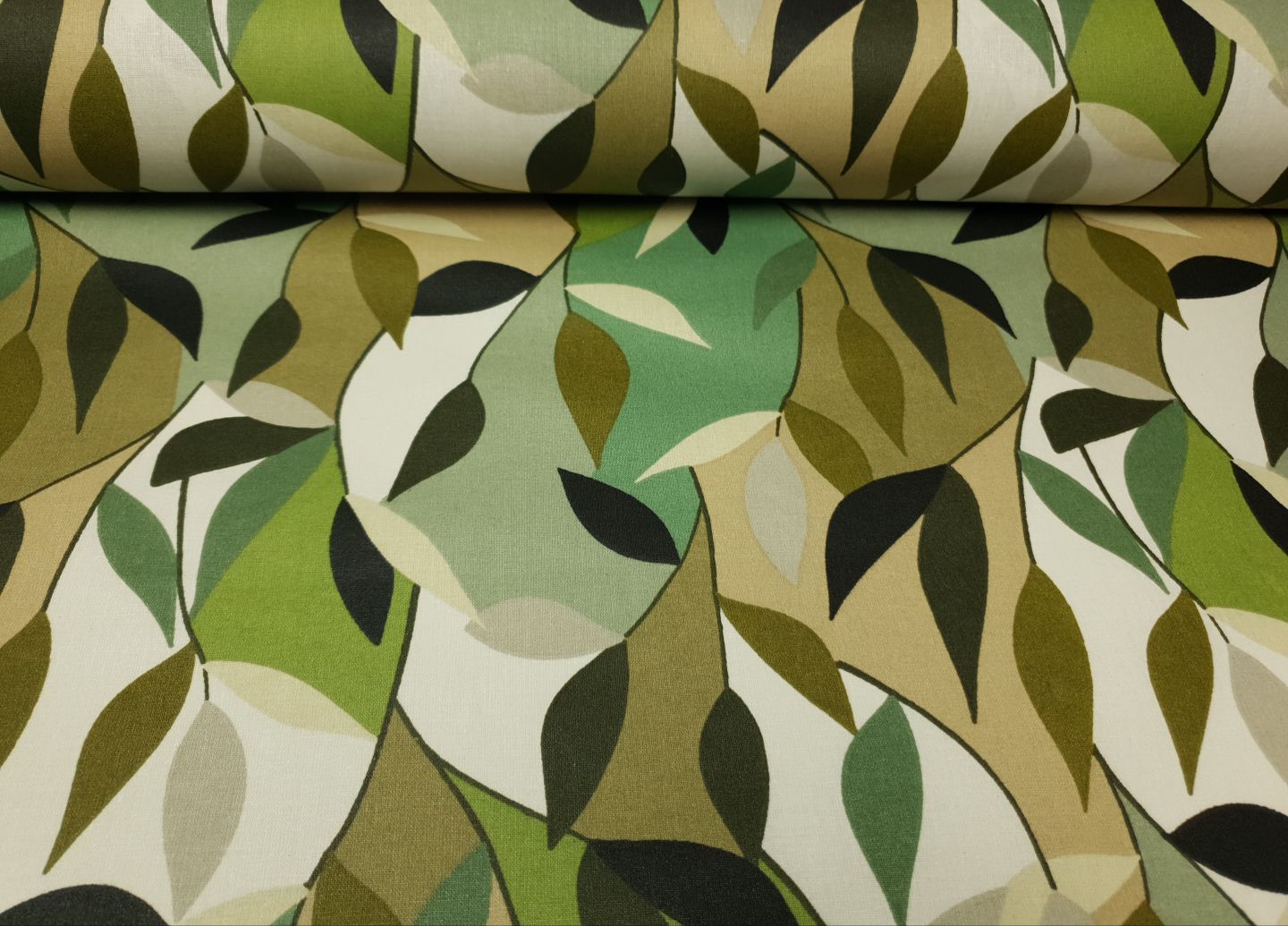 Leona offwhite/khaki/beige
