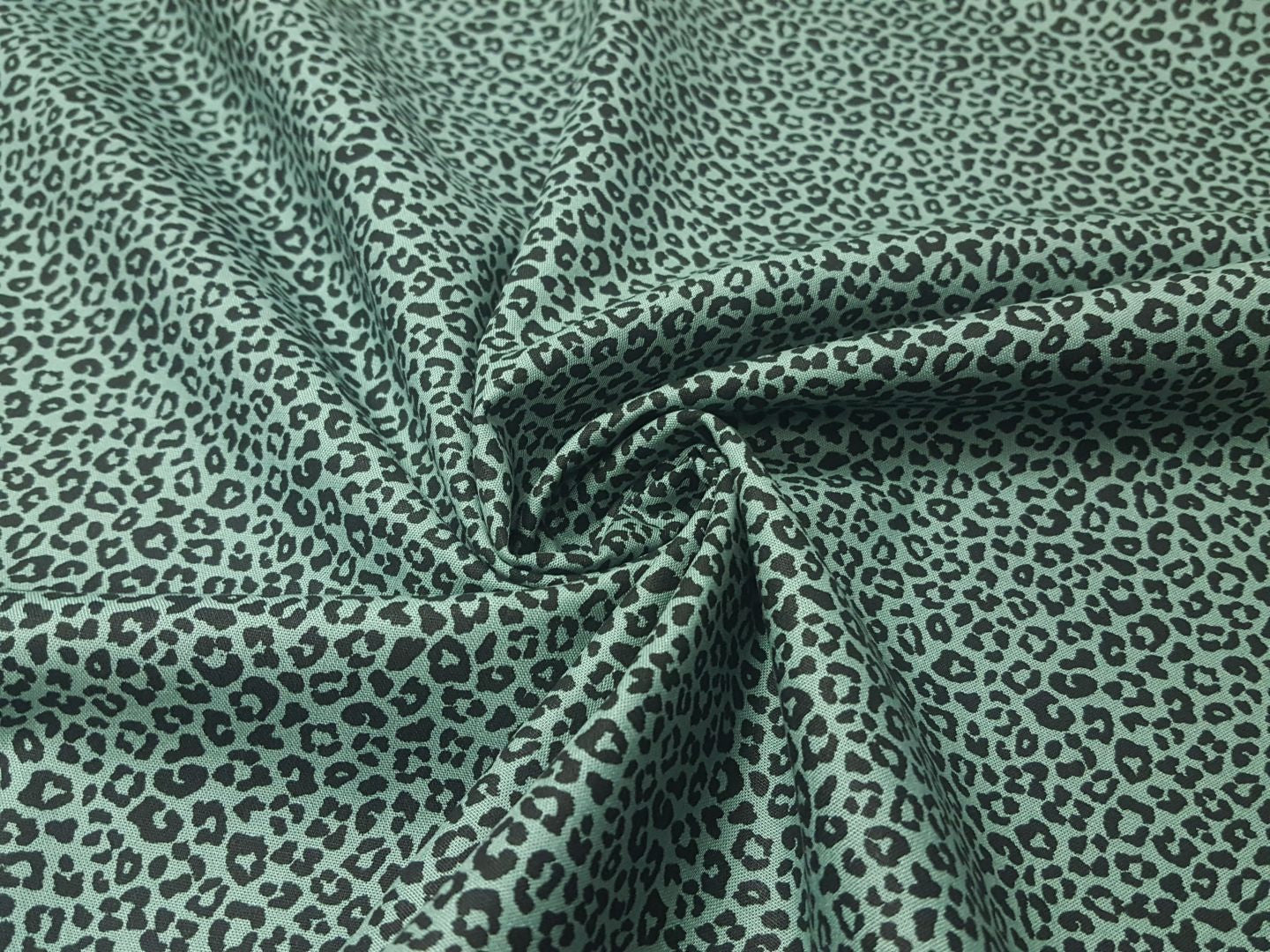 Leopard dustymint/schwarz