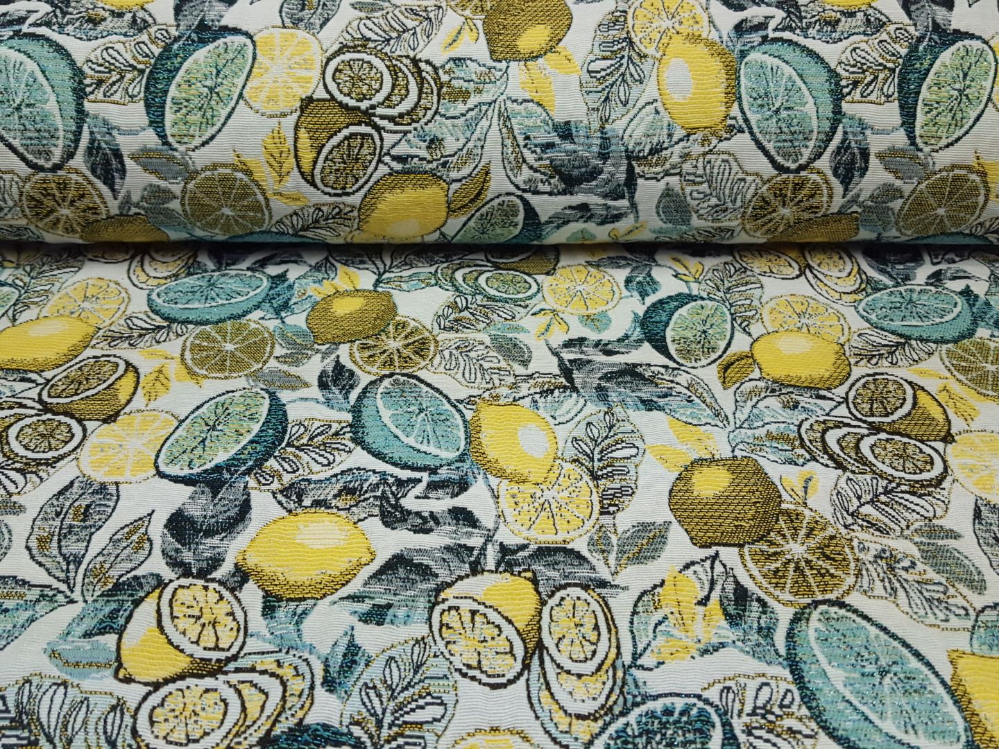 Limone weiss-mint-metallic