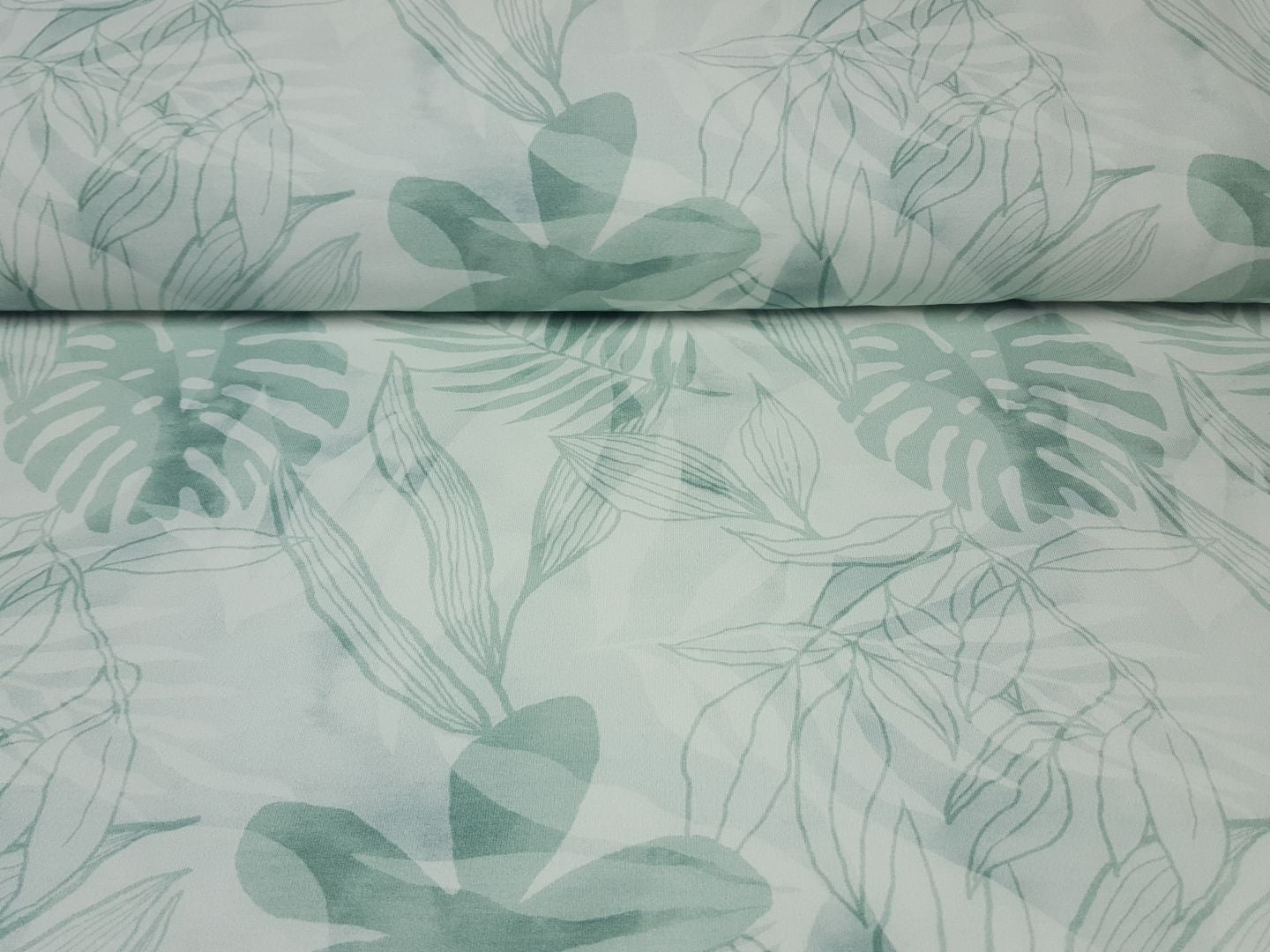 Lounge Leaves offwhite/dustymint