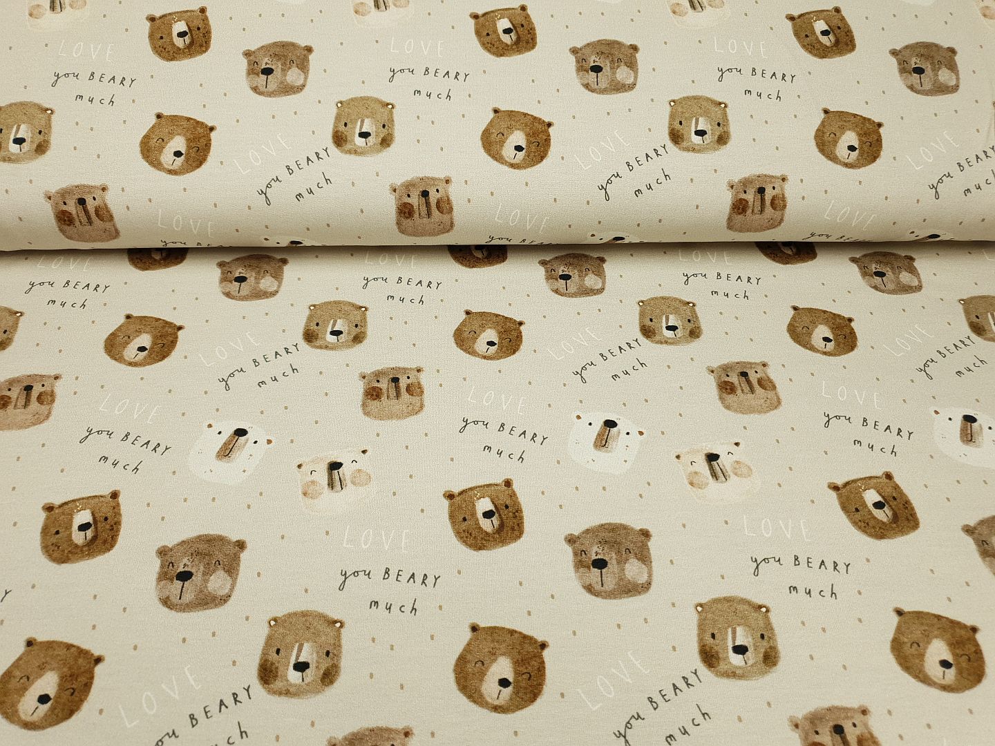 Einzelstück Lovely Bear sand/braun/ecru/anthrazit