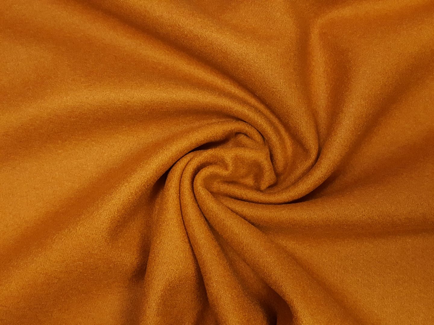 Mantelstoff gewalkt ocker