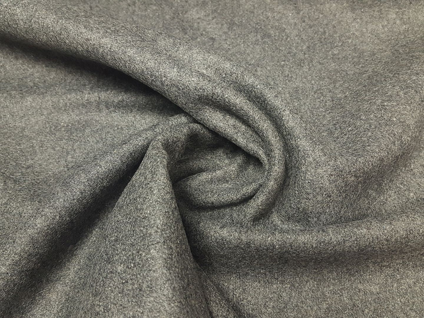 Mantelstoff grau/melange