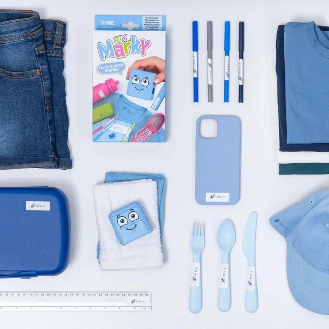 DIY Marky Stempel-Set blau