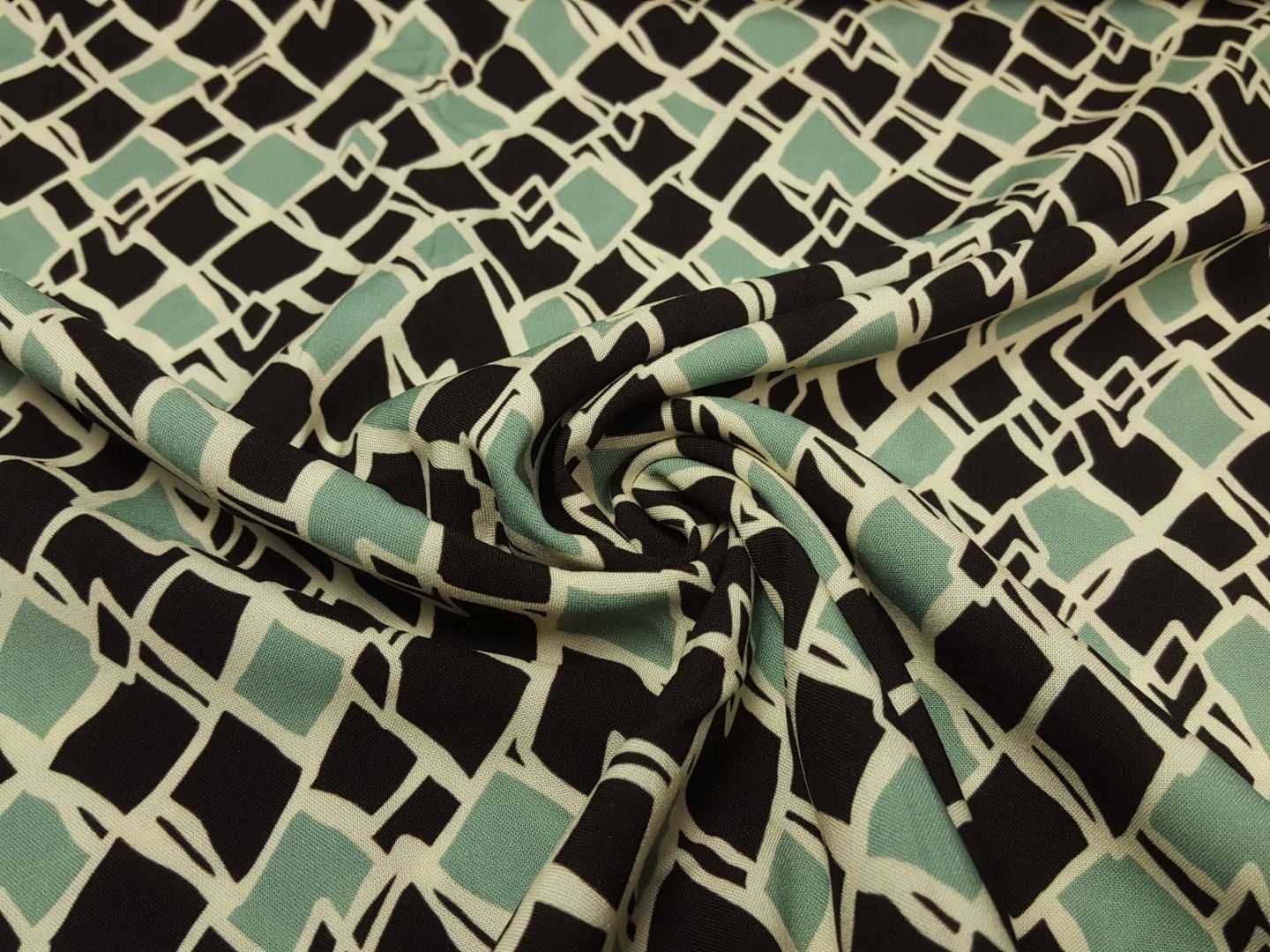 Marle dunkelbraun/creme/dustymint