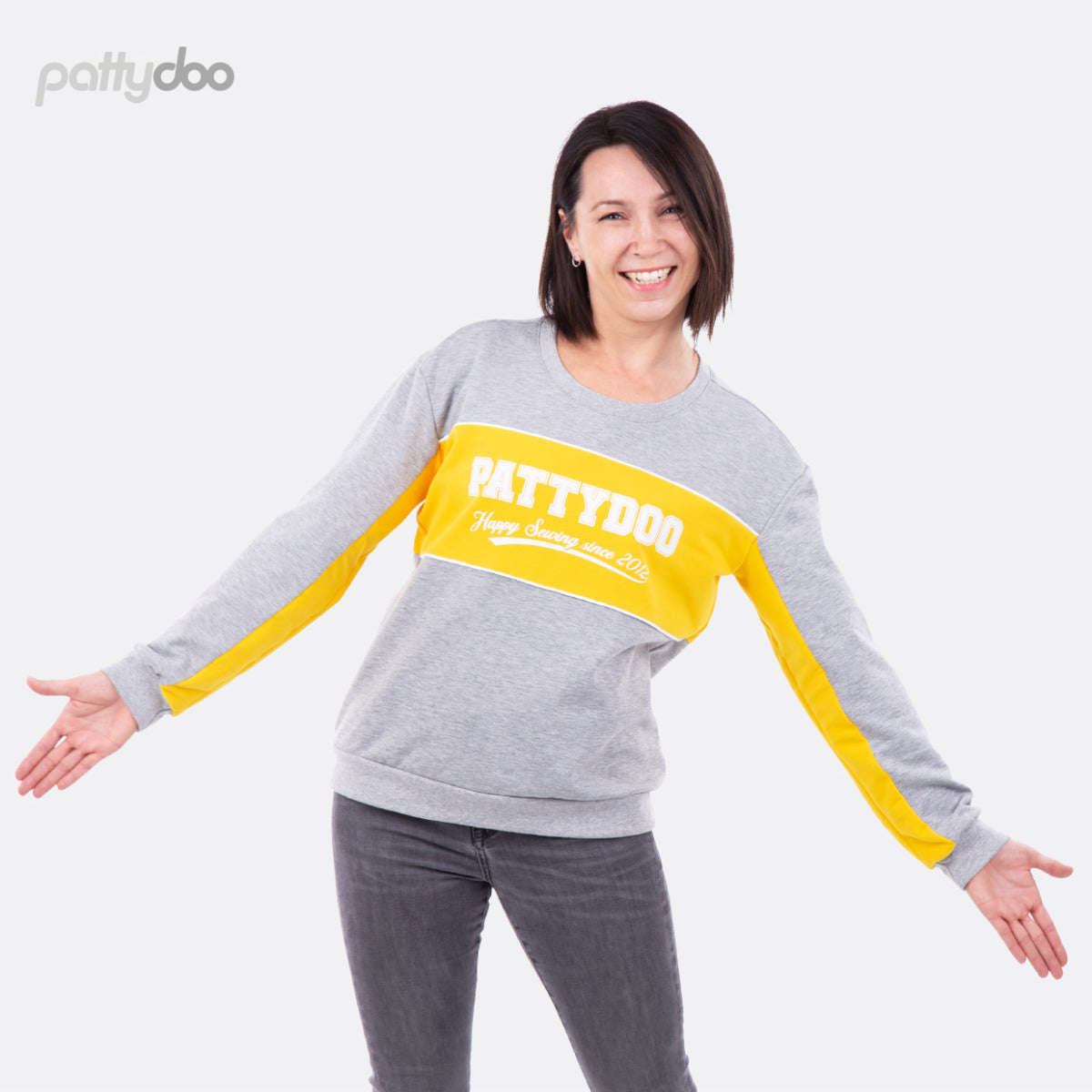 Miley Sweatshirt Damen Papierschnittmuster