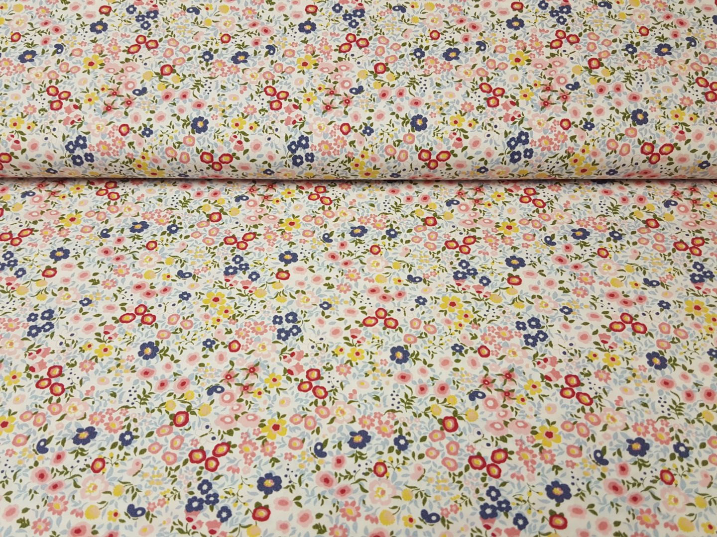 Millefleur offwhite/bunt