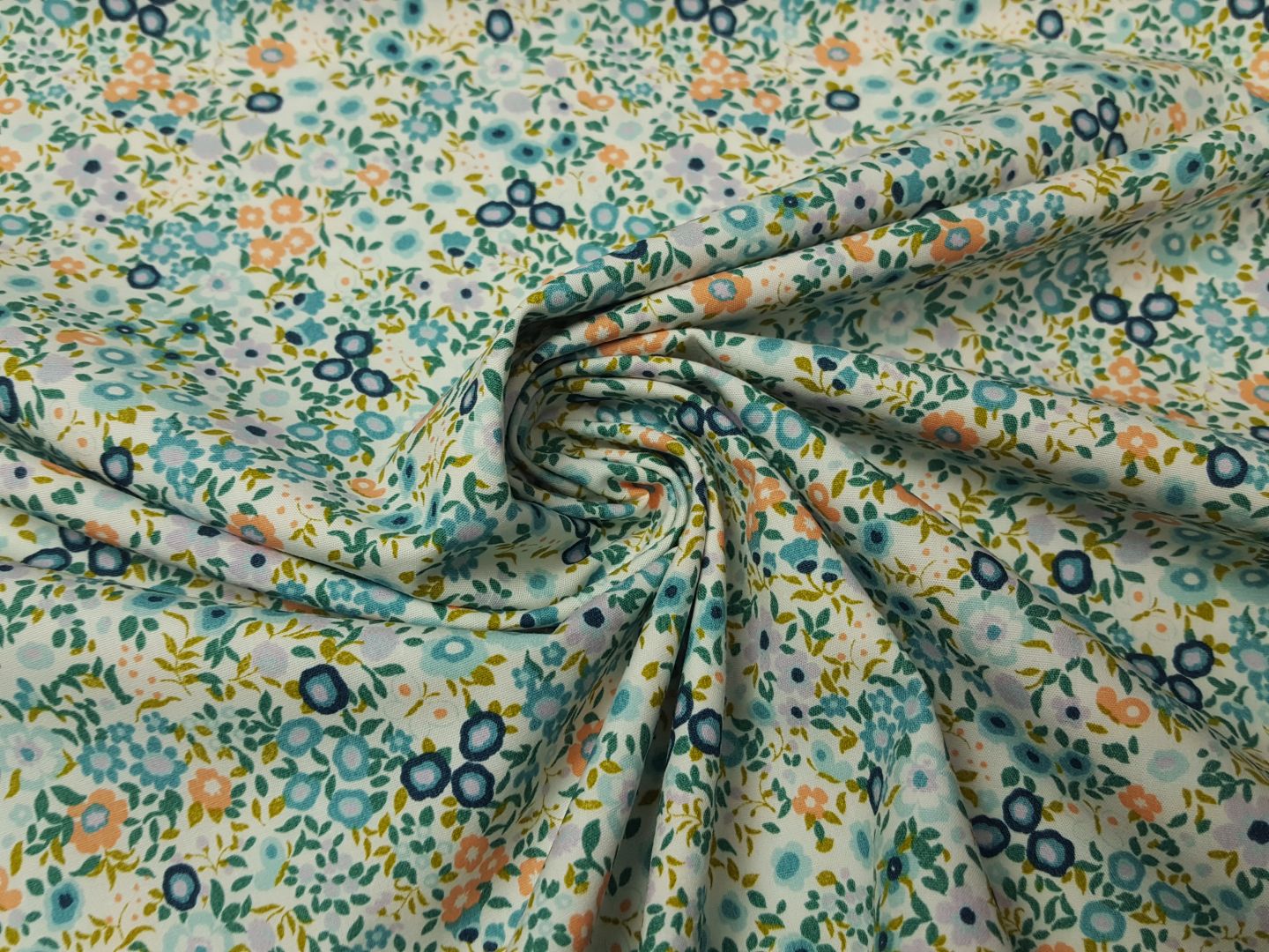 Millefleur offwhite/bunt