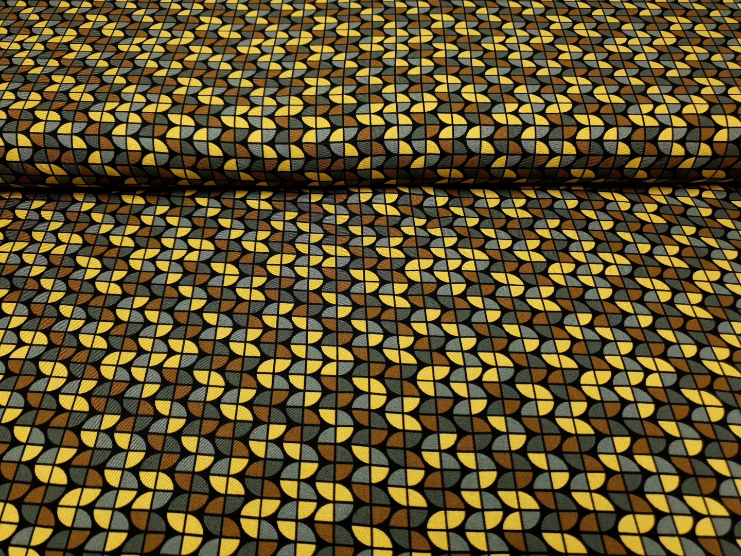 Mini Diagonals schwarz/khaki/gelb