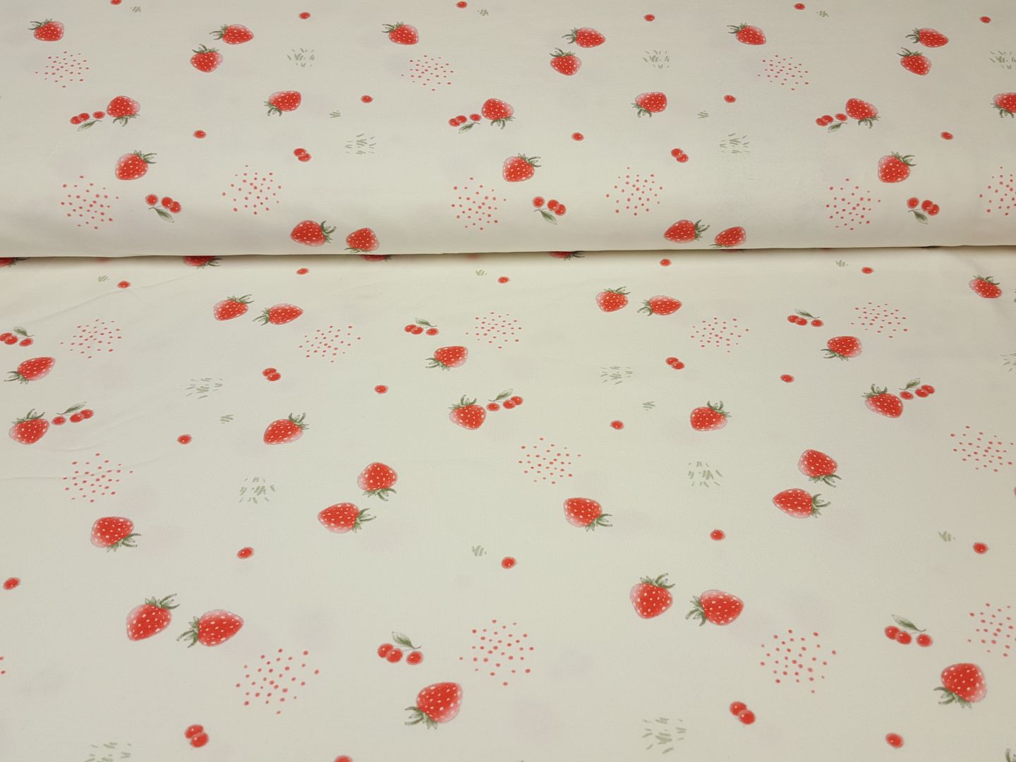 Mini Fruits offwhite/rot/grün