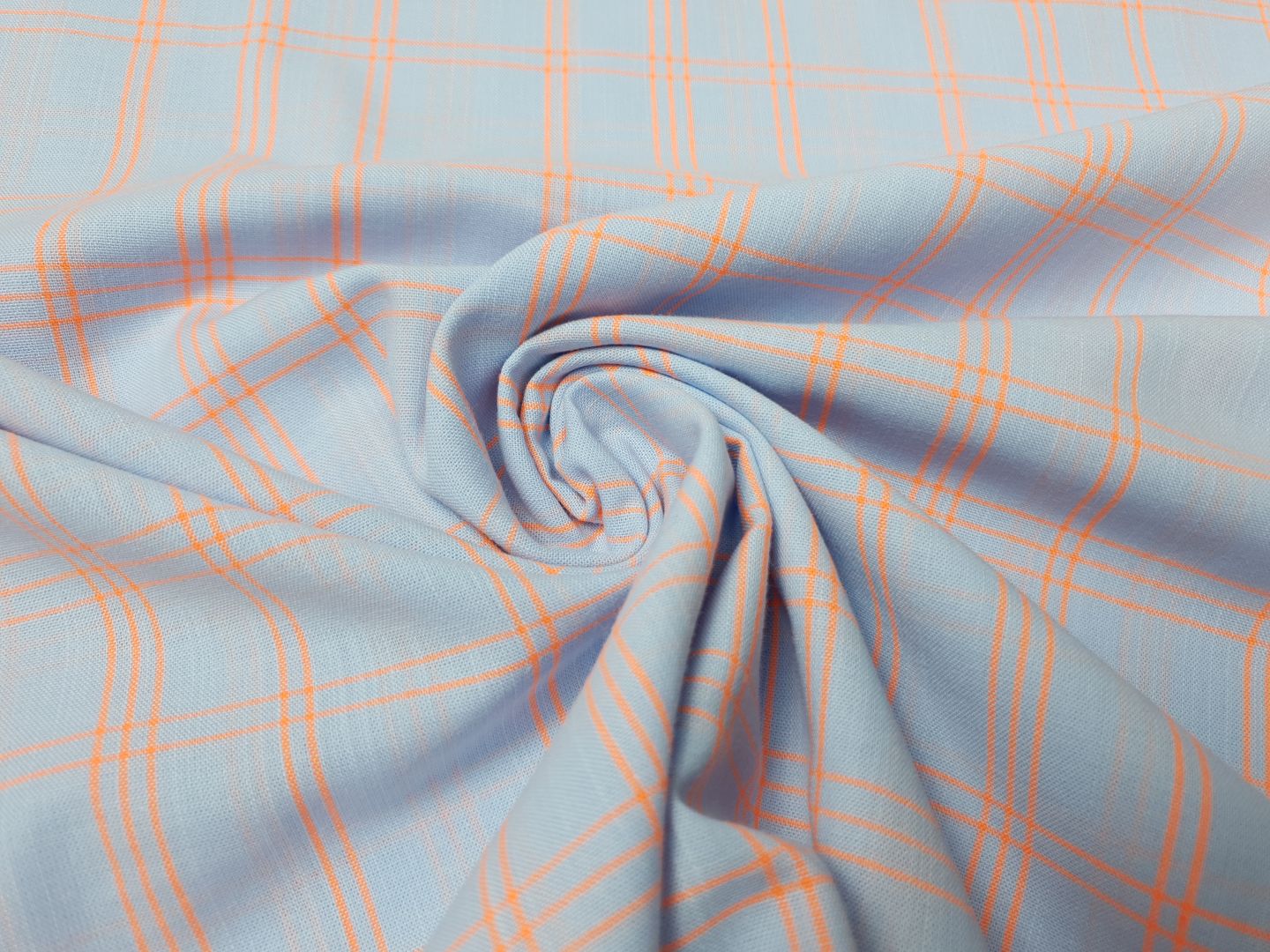 Mira hellblau/neon orange