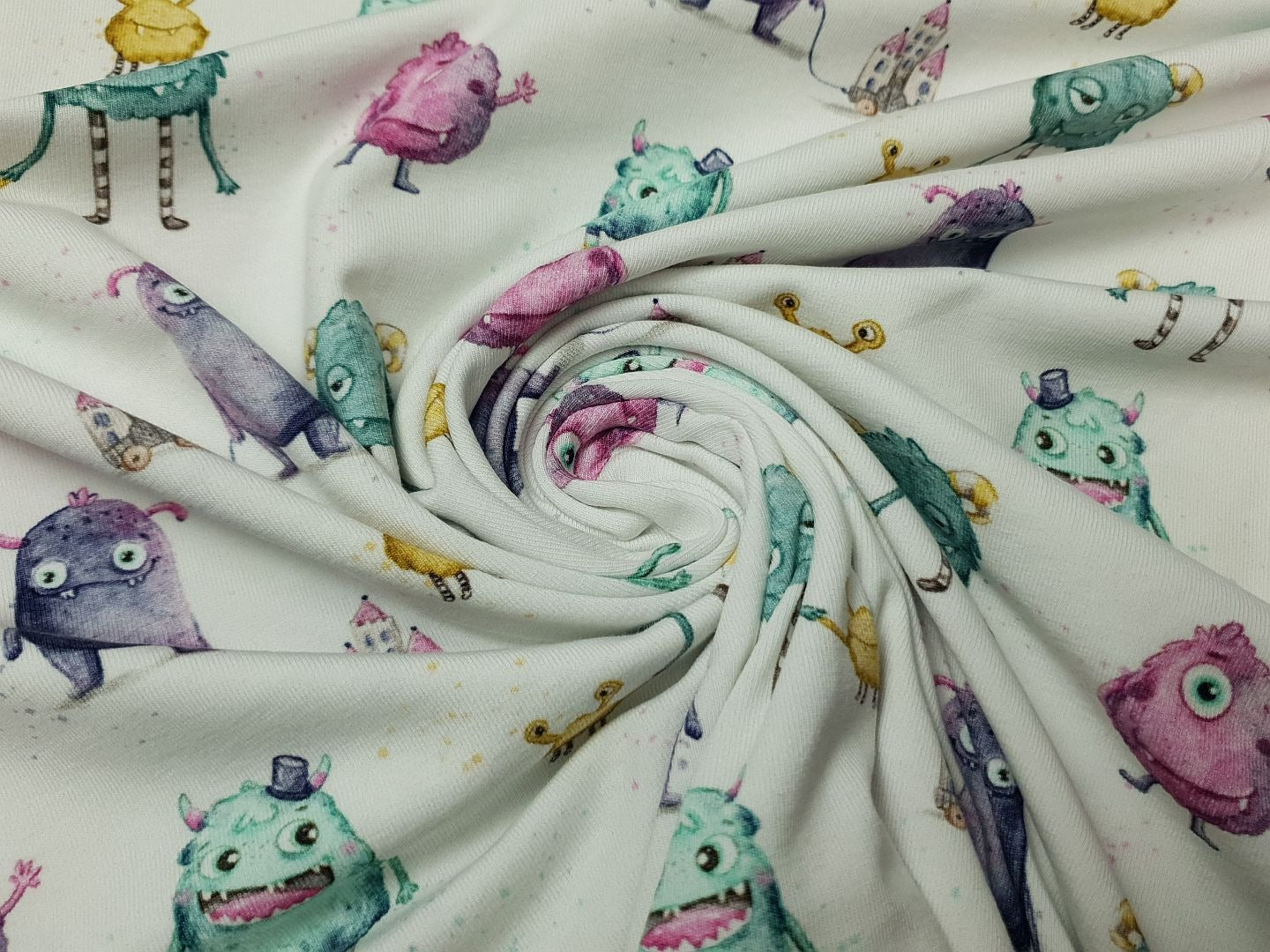 Miracle by Christiane Zielinski offwhite/aqua/pink/violett/gelb