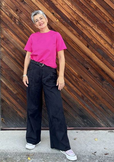 Mix&Match Basic T-Shirt Damen, Ki-ba-doo Papierschnittmuster
