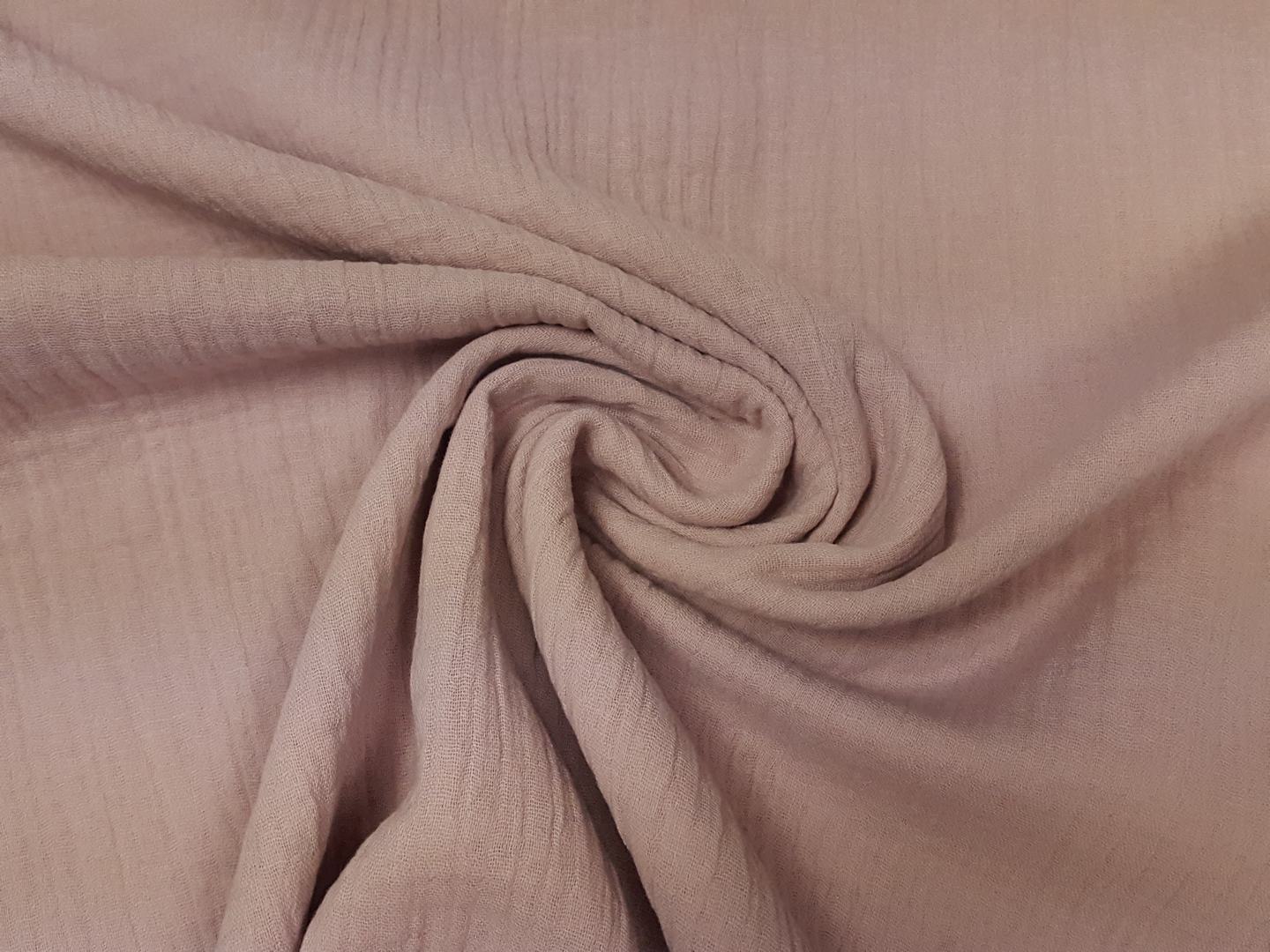 Muslin-Double Gaze altrosa