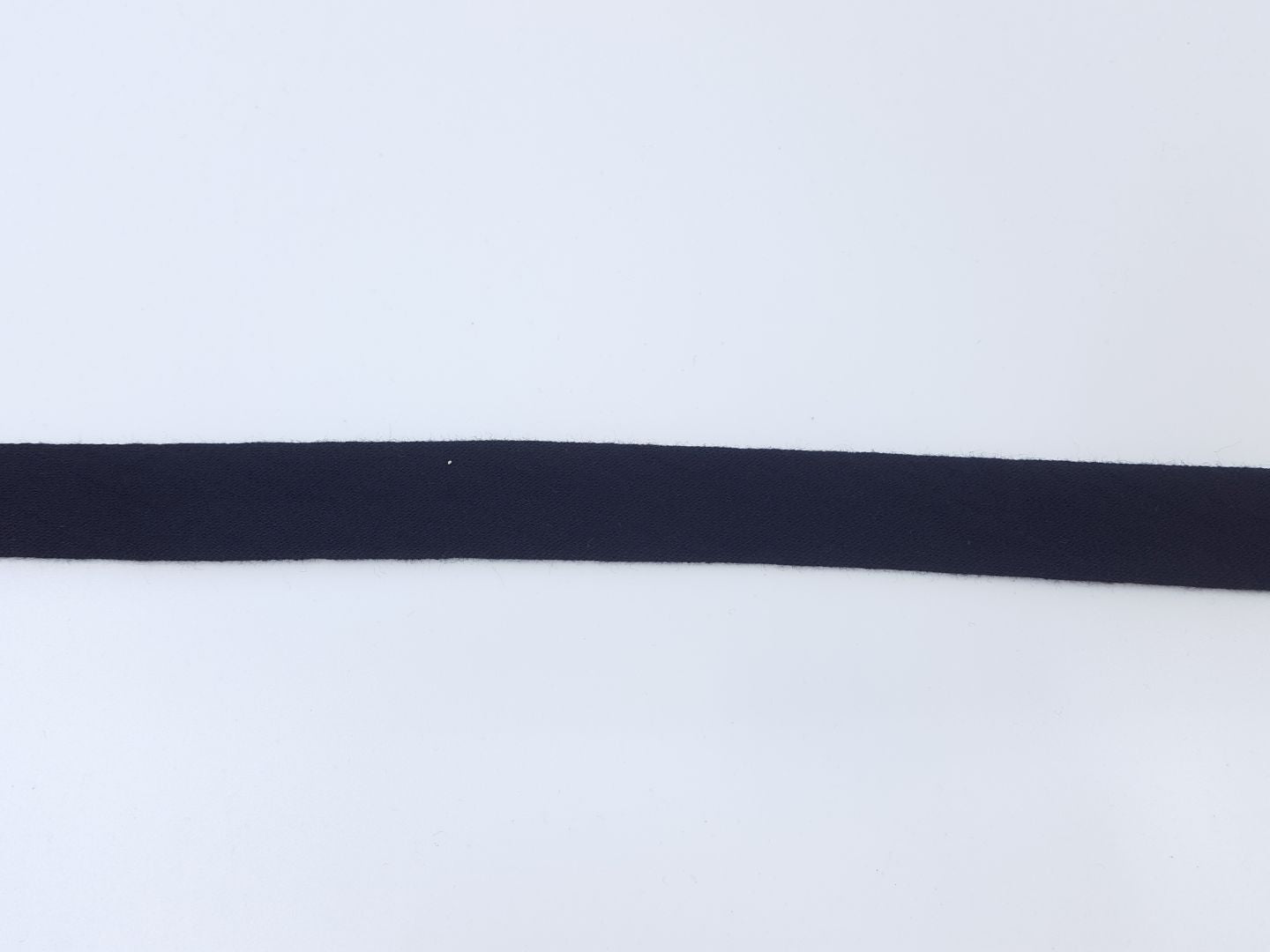 Muslin/Double Gaze Schrägband schwarz