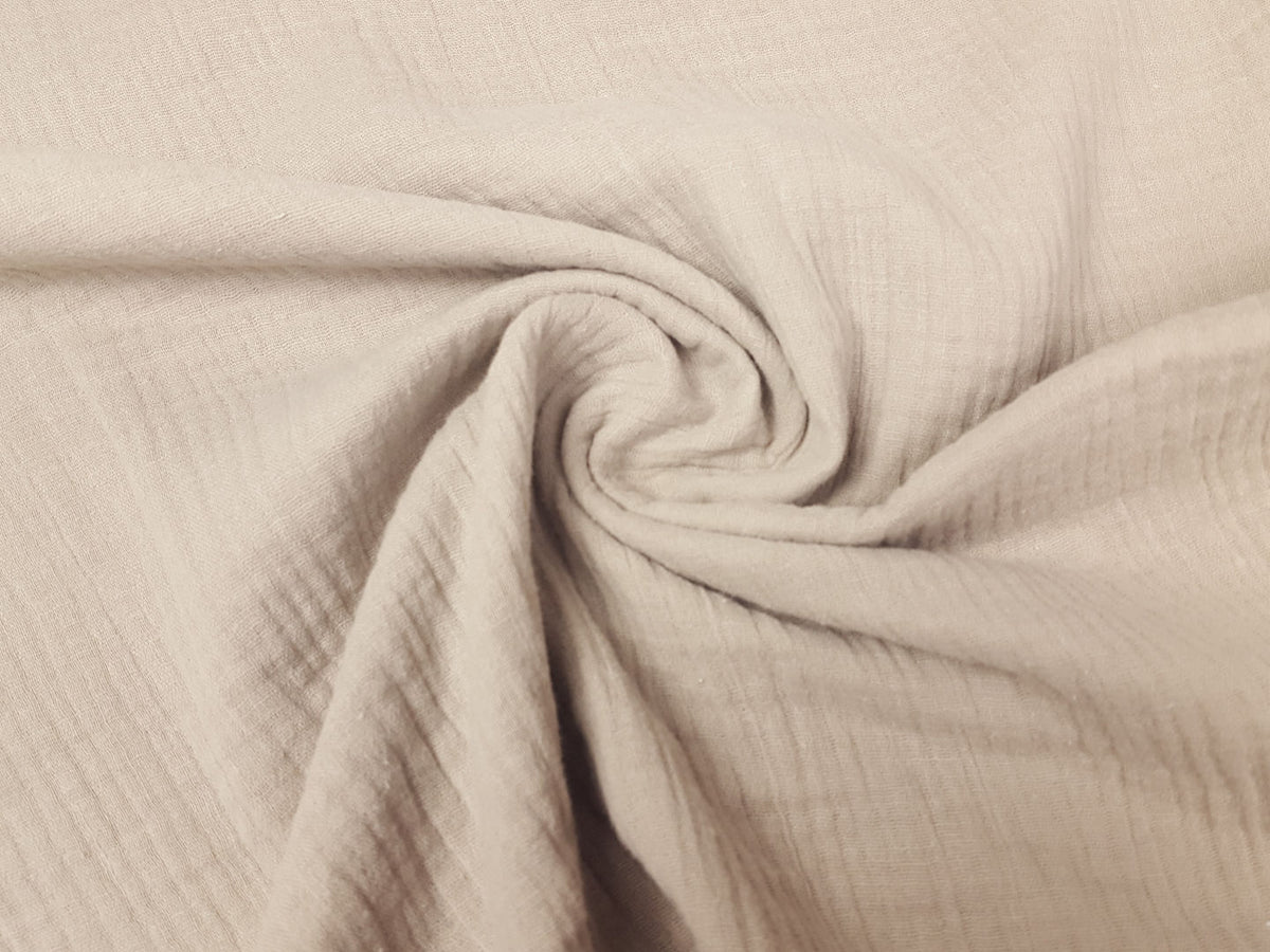Muslin-Double Gaze taube