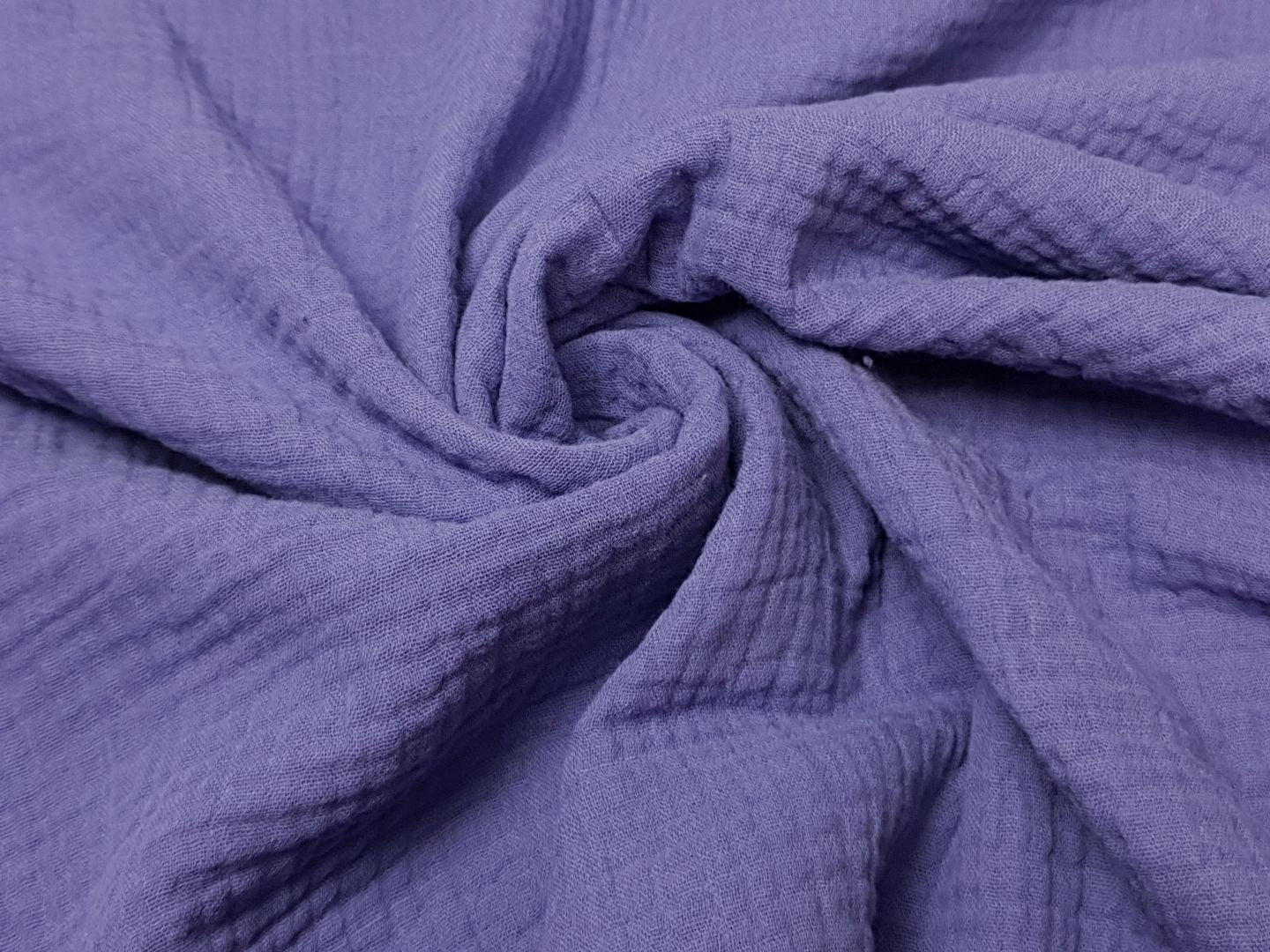 Muslin-Double Gaze violett