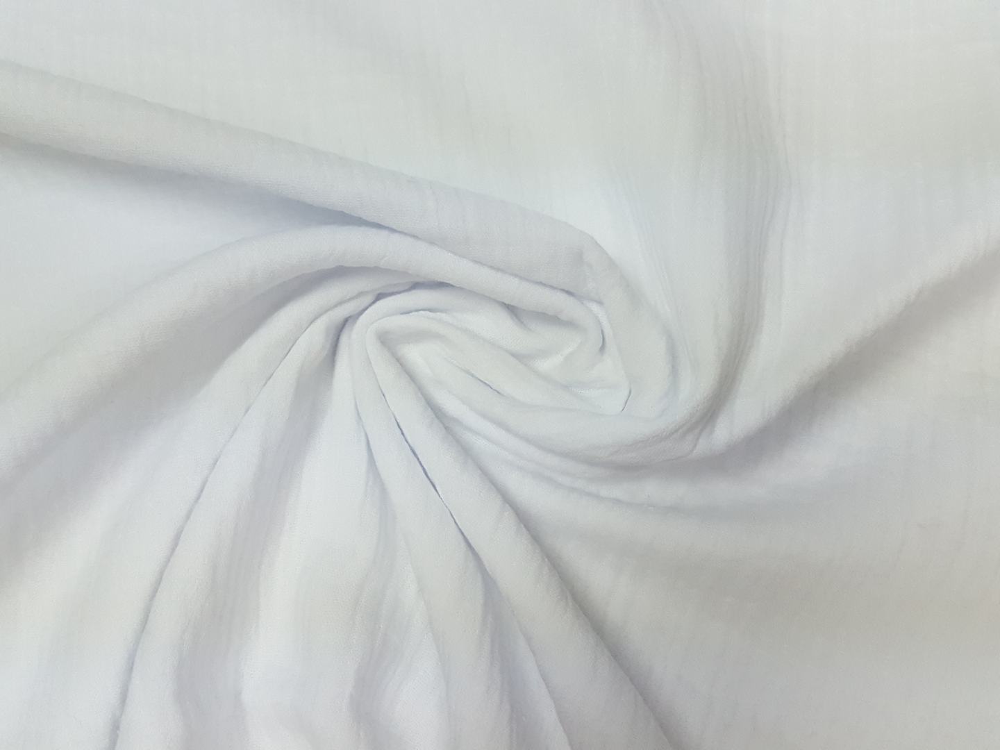 Muslin-Double Gaze weiss