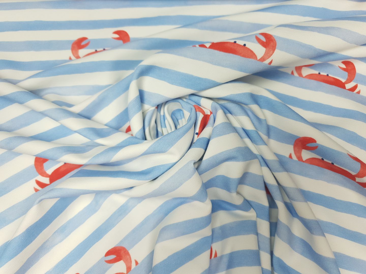Ocean Wave offwhite/hellblau/rot