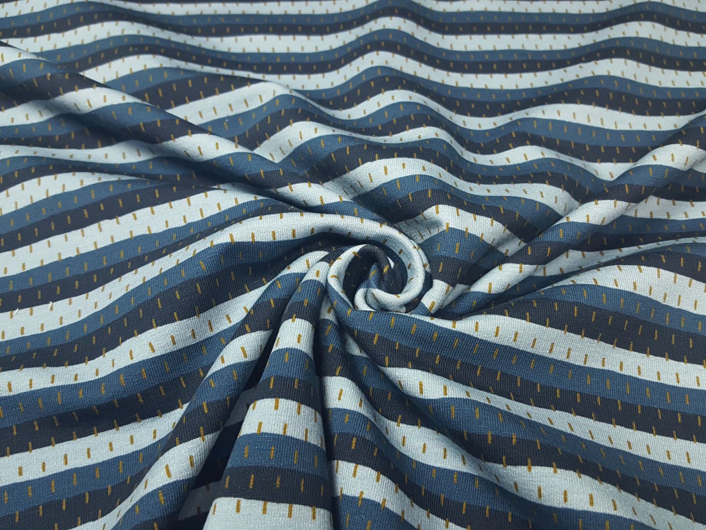 Off the Loom navy/rauchblau/hellblau/kakhi