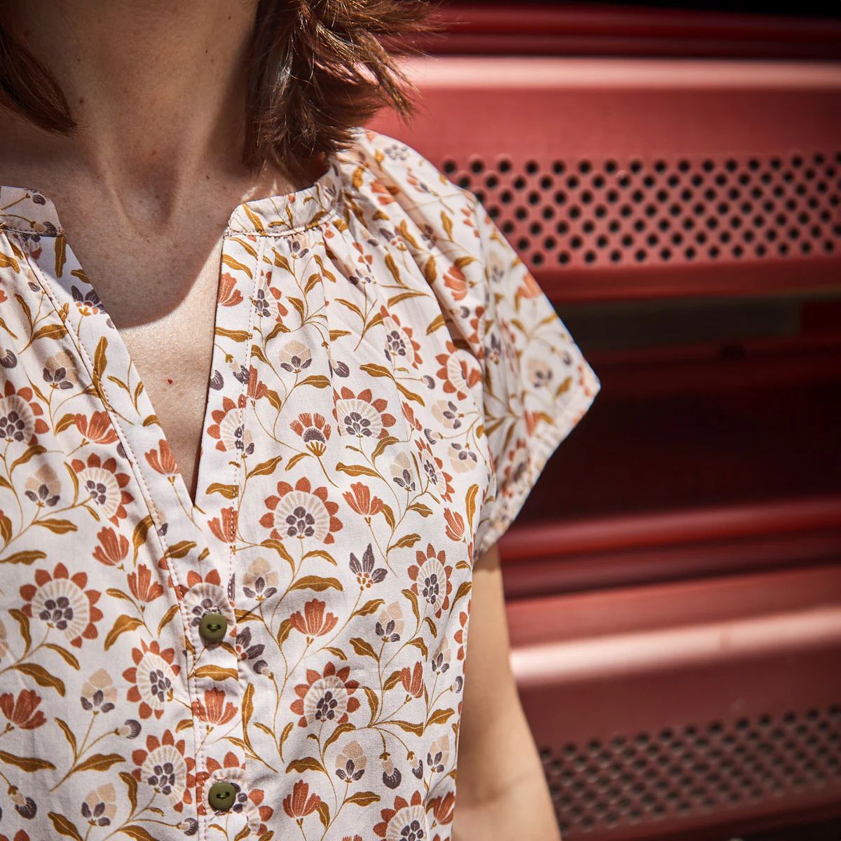 Okinawa Bluse und Kleid Damen, Ikatee Papierschnittmuster