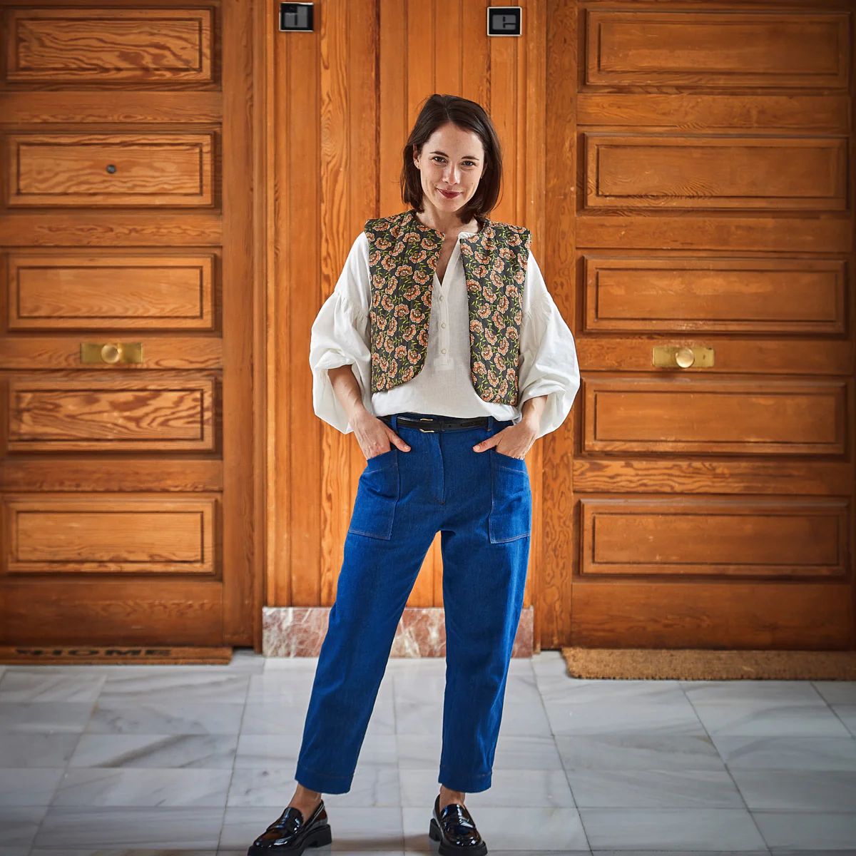 Okinawa Bluse und Kleid Damen, Ikatee Papierschnittmuster