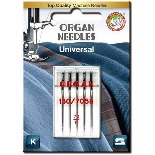 Organ 130/705 H Universal 5x 070 Nähmaschinennadel