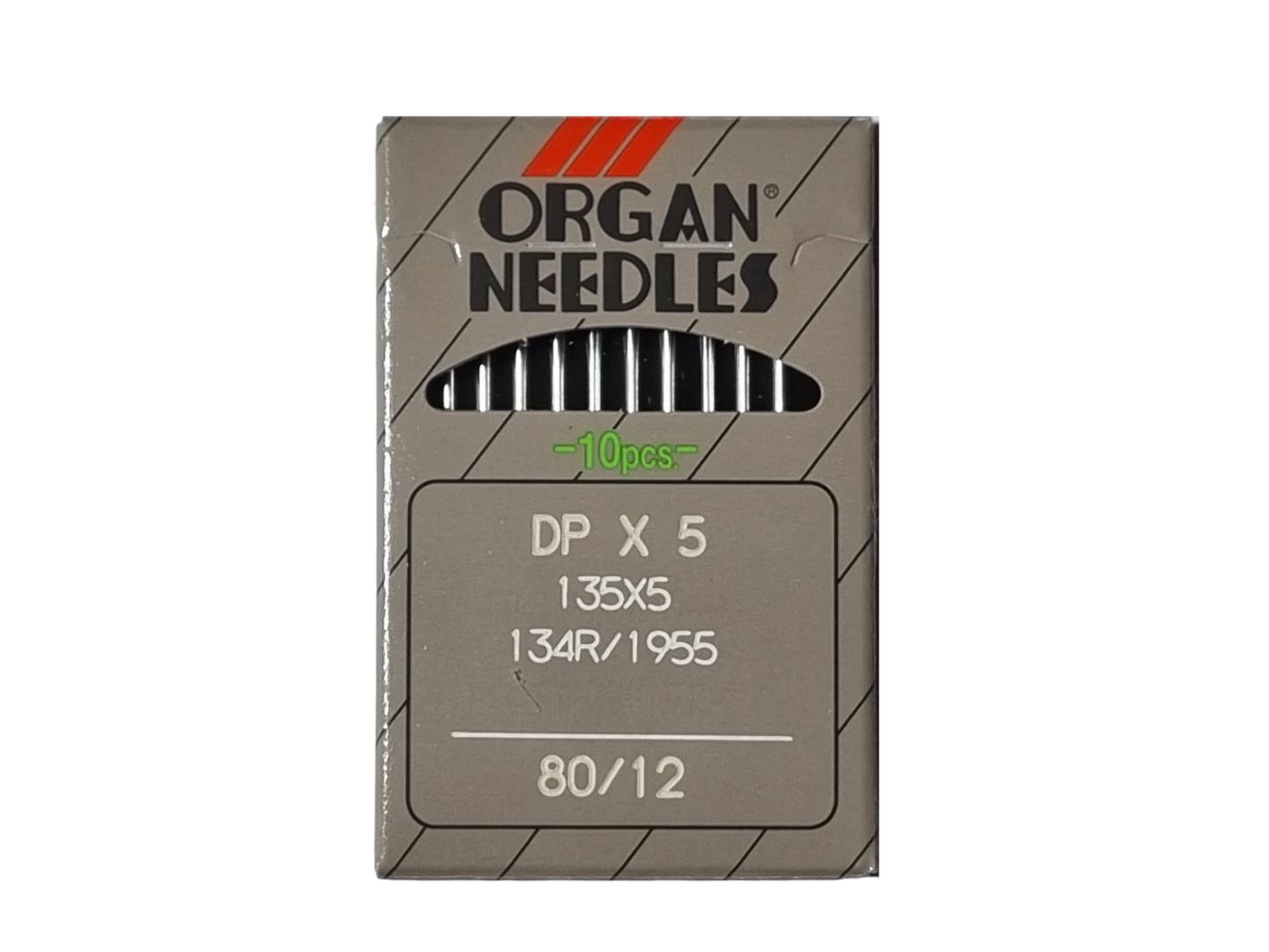 Organ 134R Rundkolben Nähmaschinennadeln 10x 80er