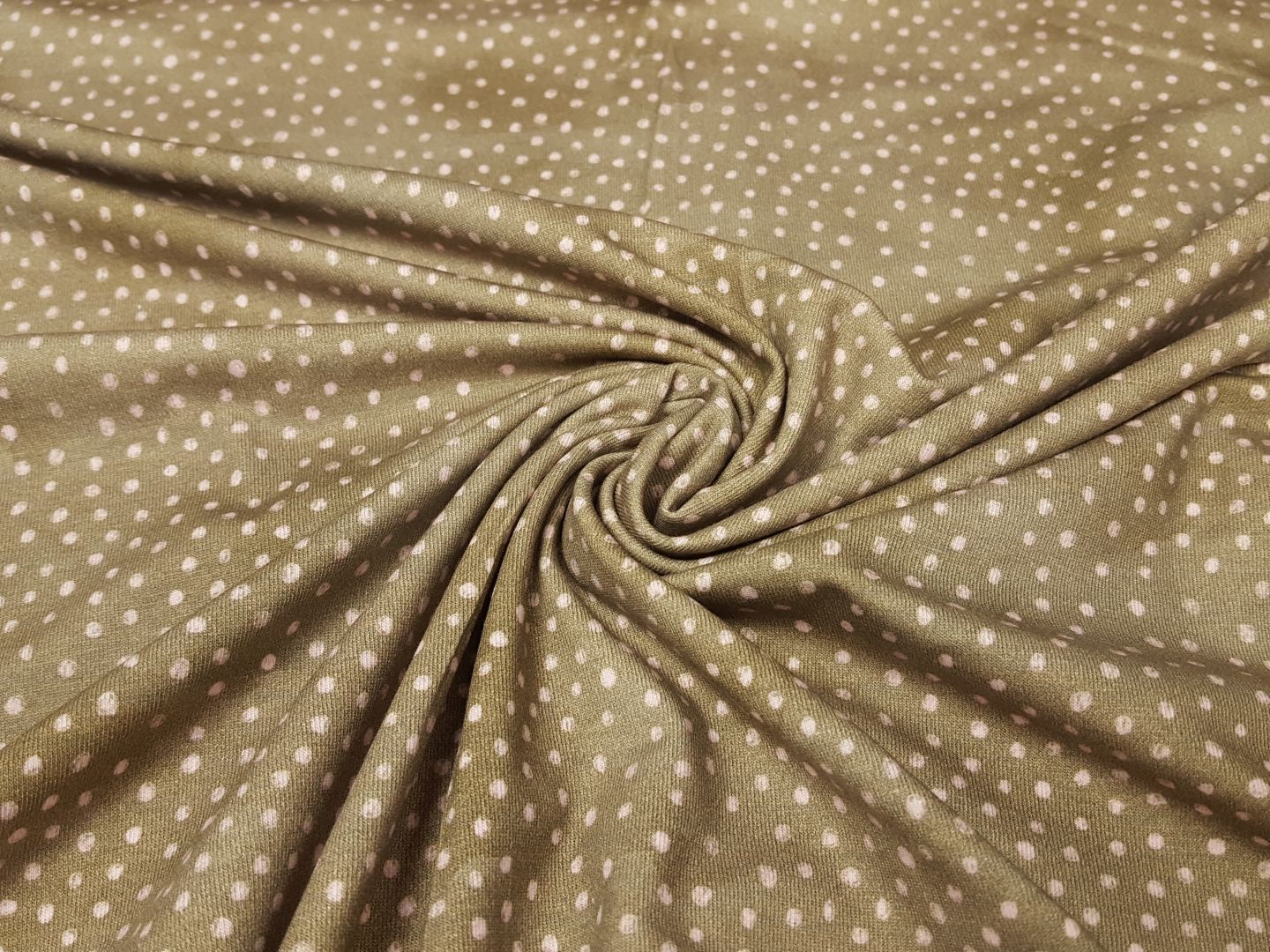 Otter Dots taupe/rosa