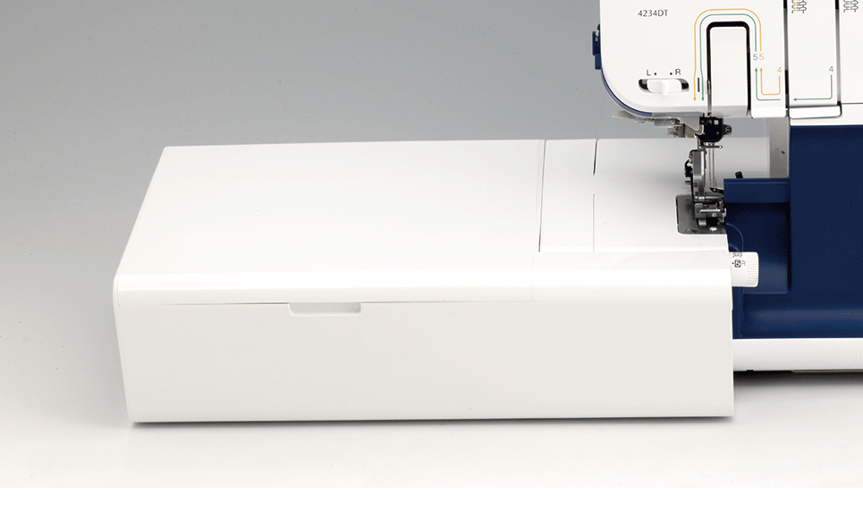 Brother Overlocker-Anschiebetisch zur 4324D